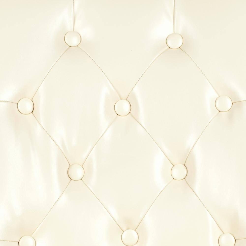 Abby 19''H Tufted Side Chairs (Set of 2)- Flat Cream - Safavieh