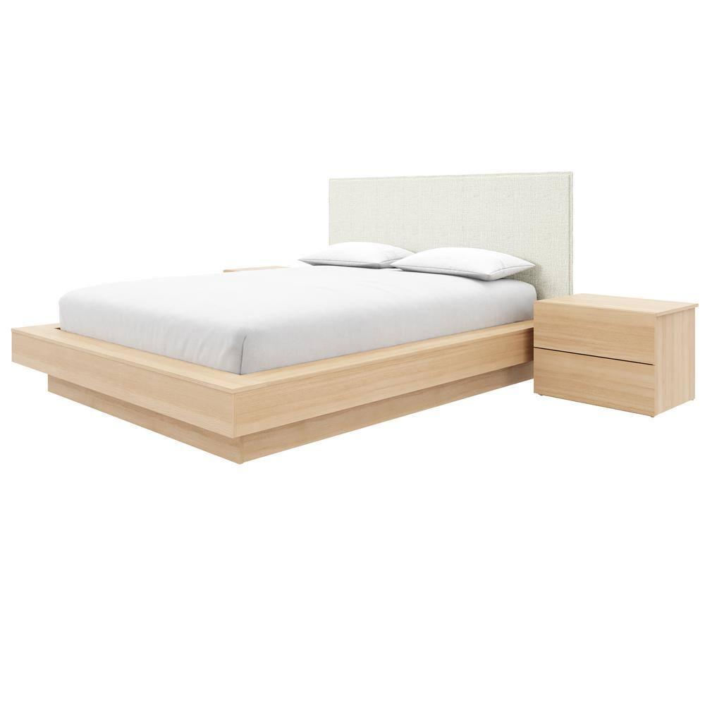 Nexera Julian 4-Piece Upholstered Queen Size Bedroom Set | Wayfair