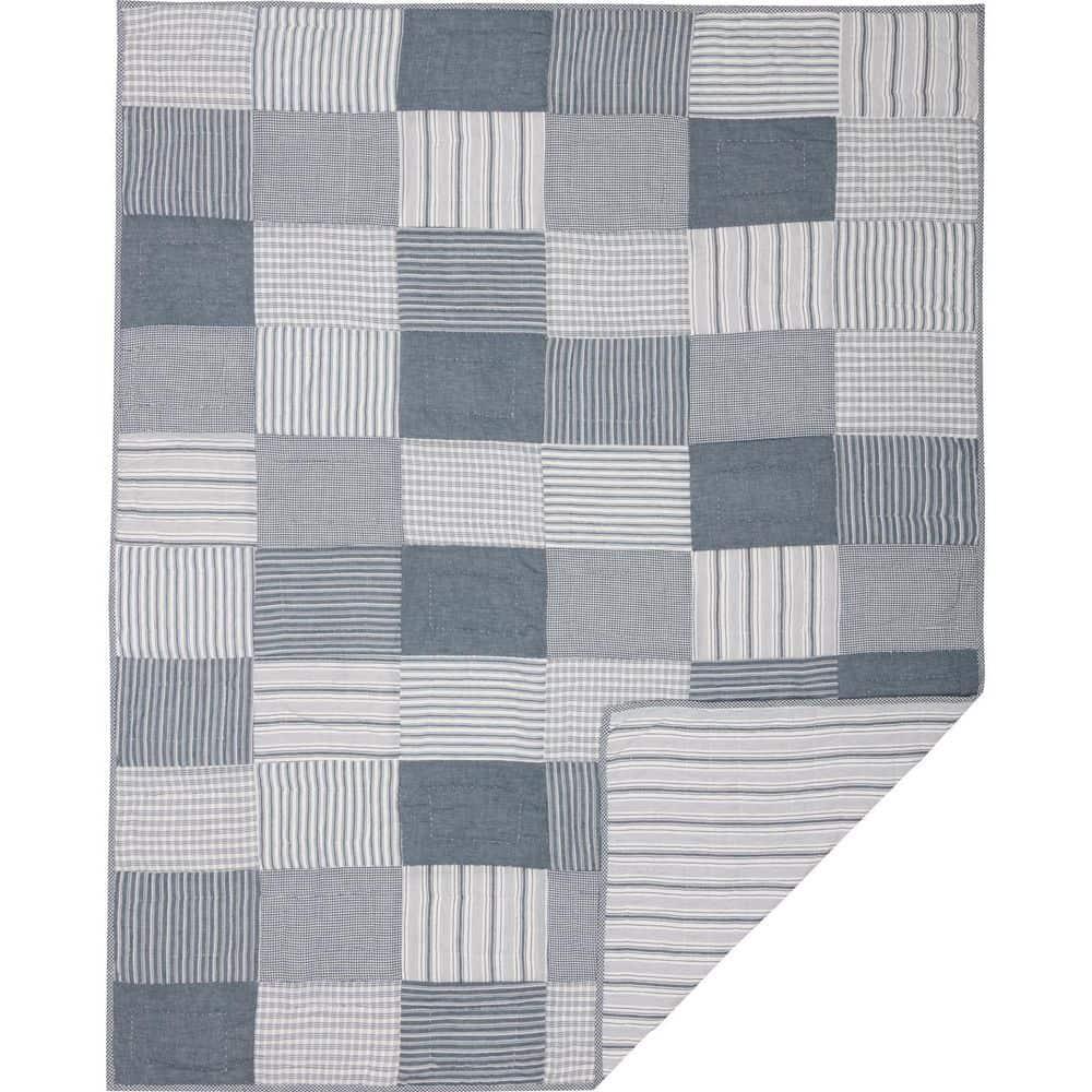 VHC Brands Sawyer Mill Handmade Throw Blanket