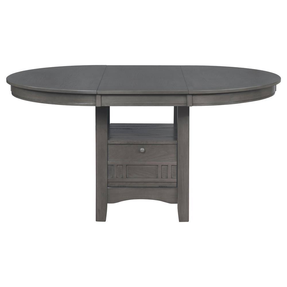 Damian 5-Piece Dining Set Medium Grey