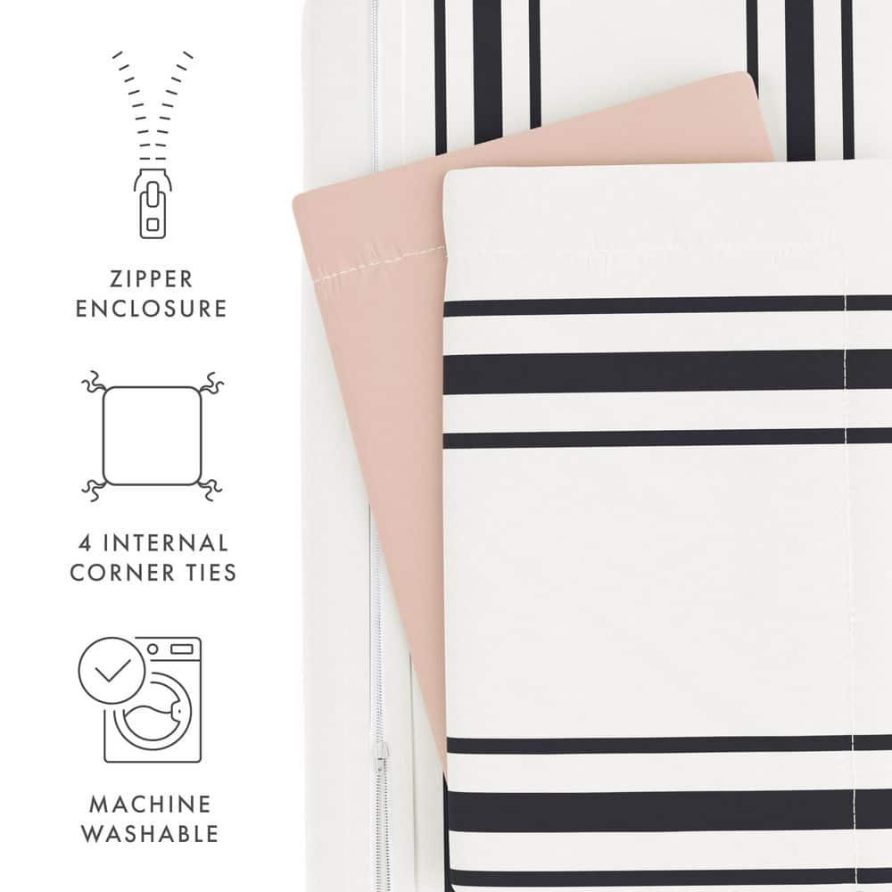 Becky Cameron Desert Stripe Reversible Duvet Cover Set