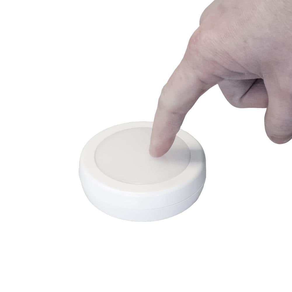 Westek White Battery Powered LED Puck Light 3 pk (BL-PCCT-W3)