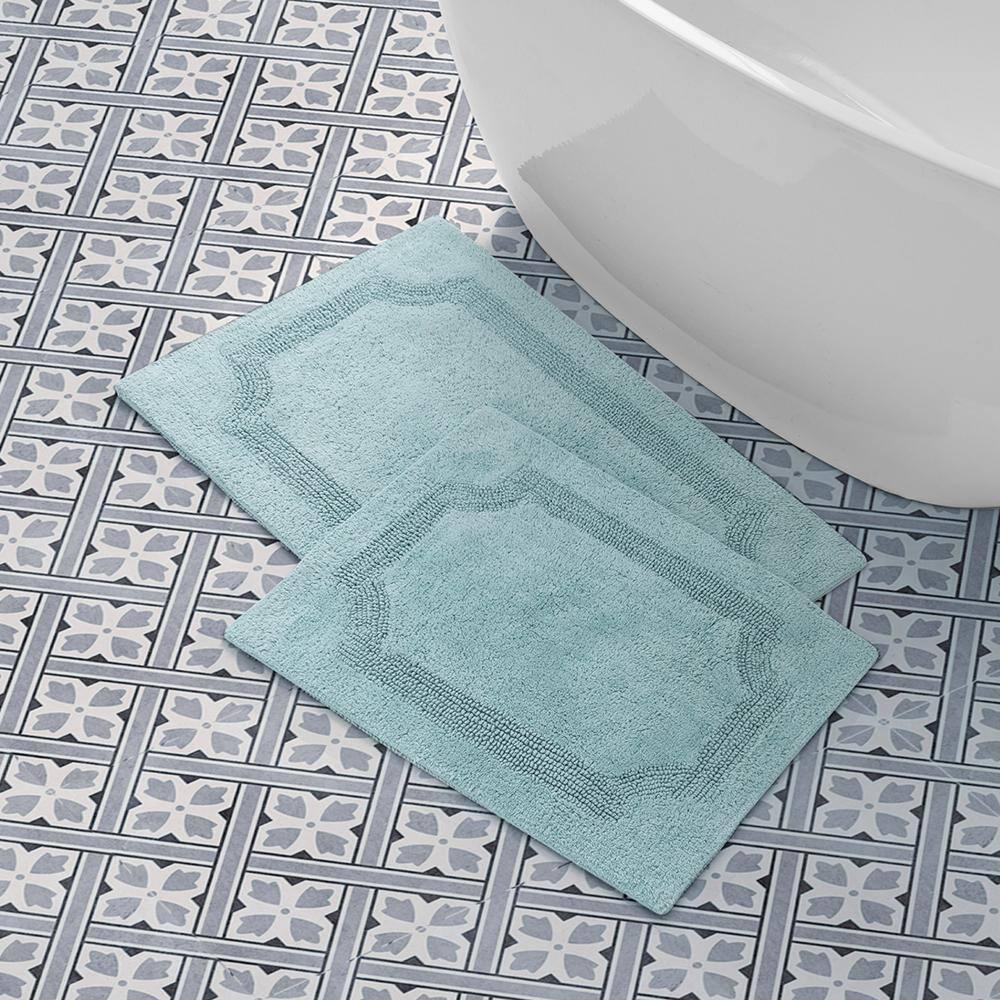 Laura Ashley Laura Ashley Reversible Cotton Bath Rug