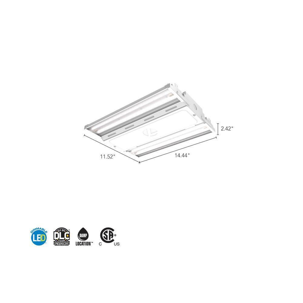 Lithonia Lighting Dimmable Rectangle High Bay Ceiling Light