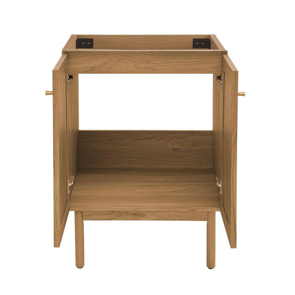 Classe 24" Bathroom Vanity In Dark Walnut Cabinet Only