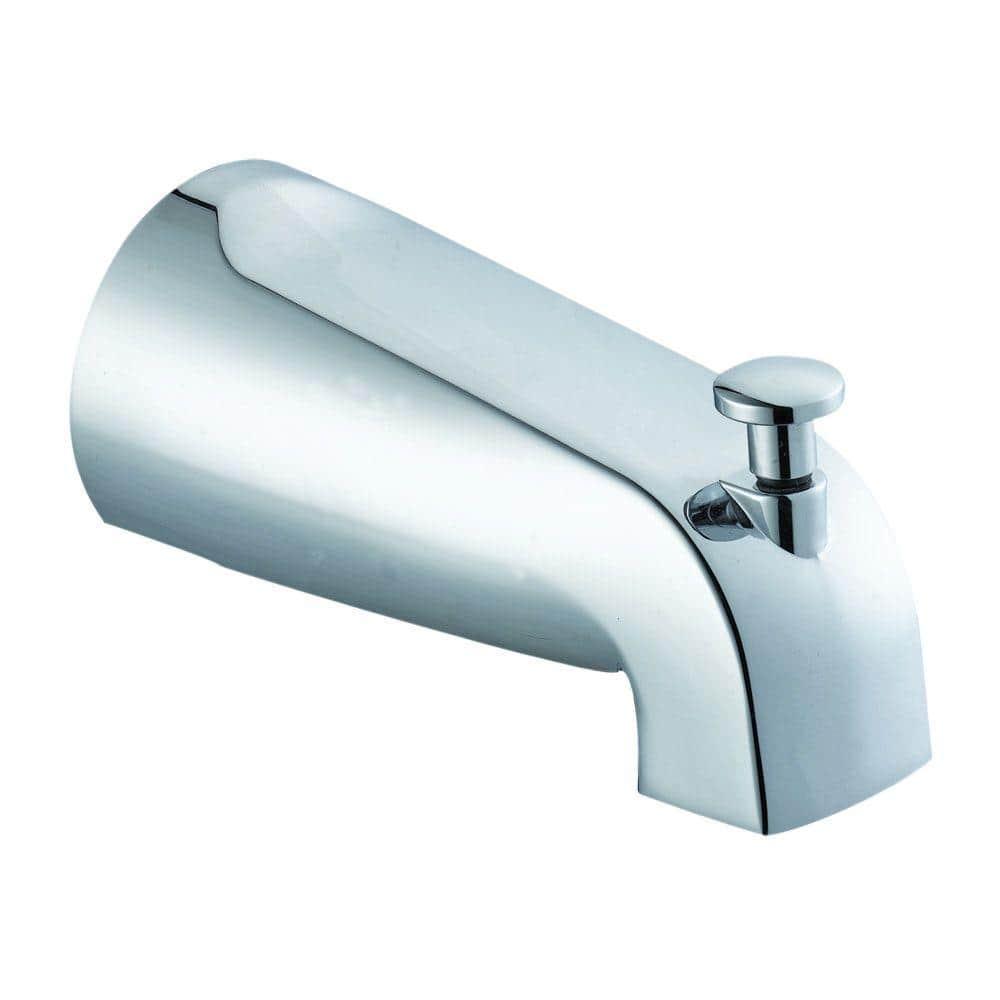 Tub Spout with Diverter Slip Fit Connection