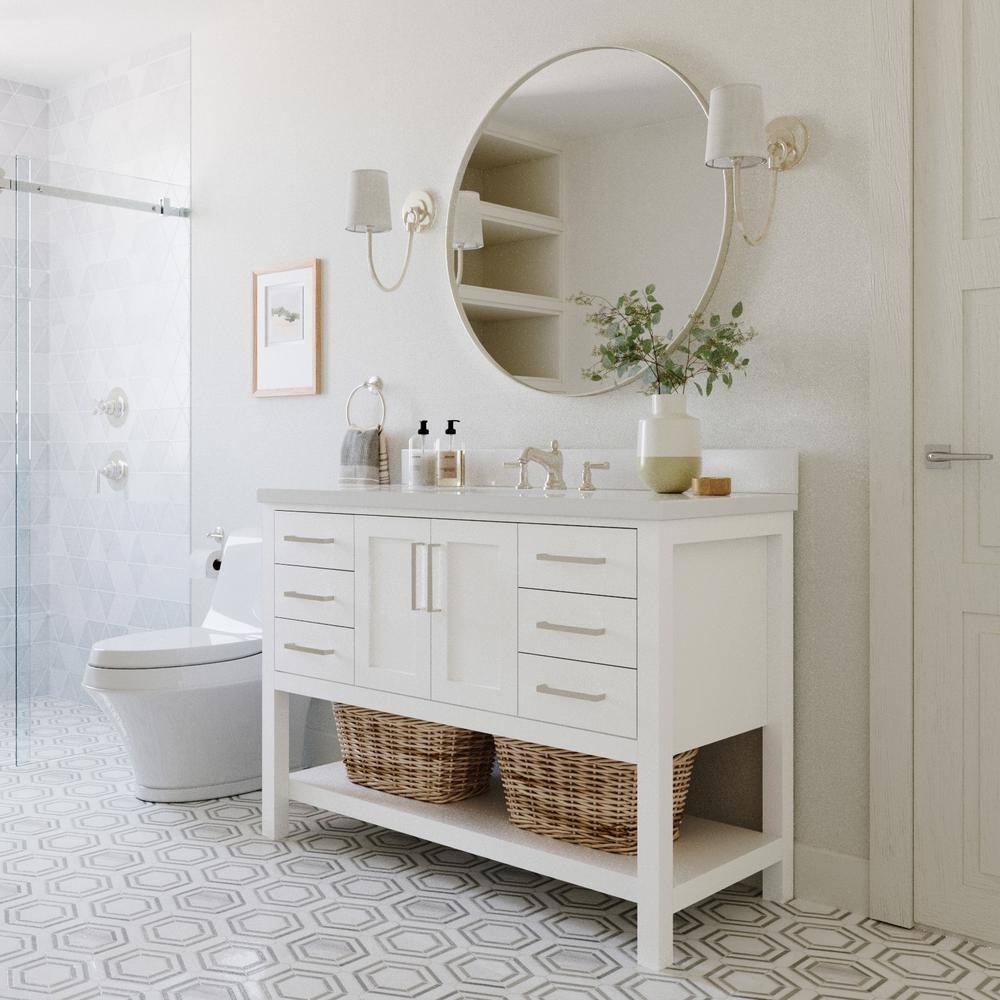 Magnolia 49" Single Bathroom Vanity Set
