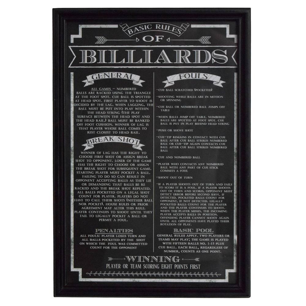 Hathaway Games " Billiard Game Rules "