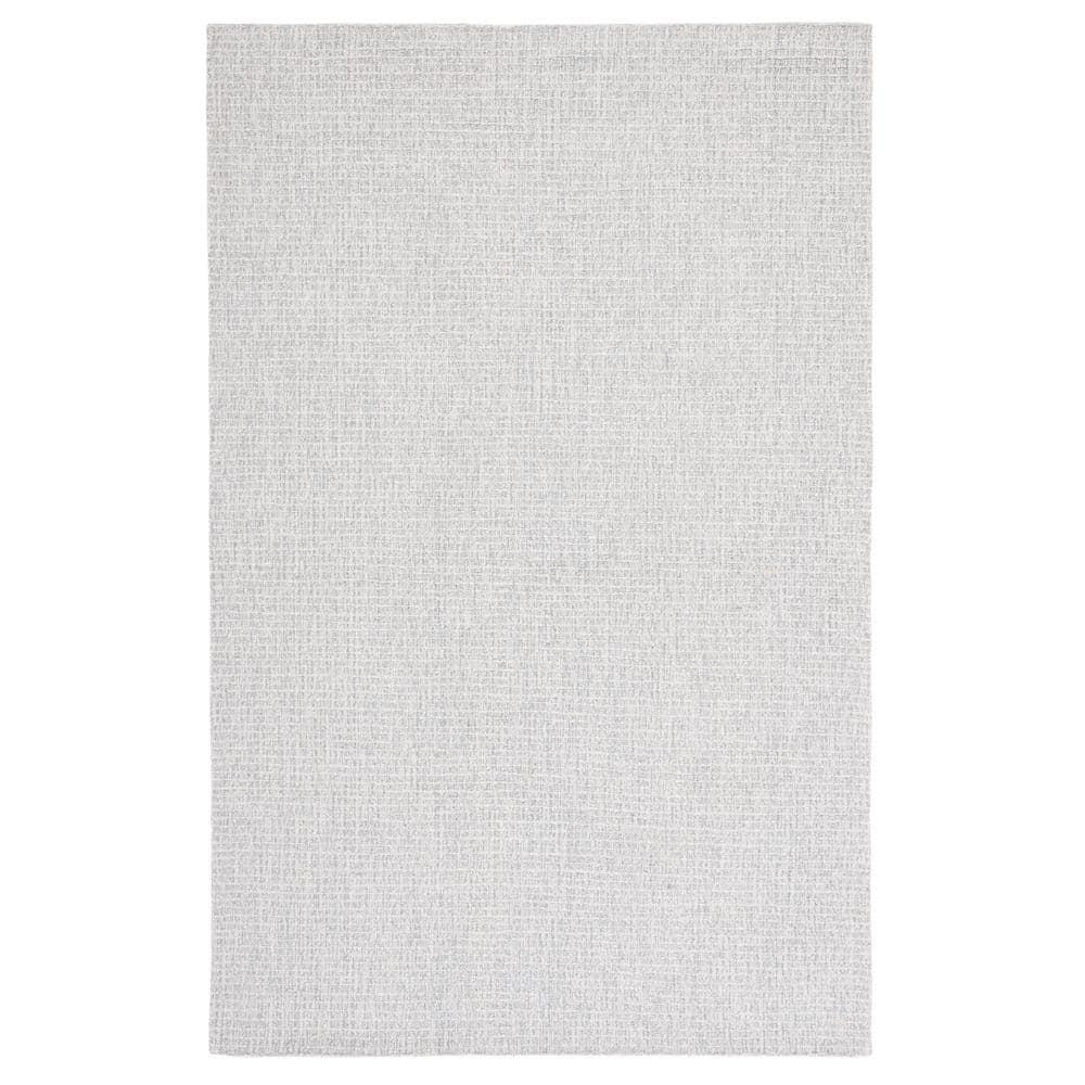 Abstract ABT468 Handmade Indoor Accent Rug - Light Grey/Ivory - 3'x5' - Safavieh