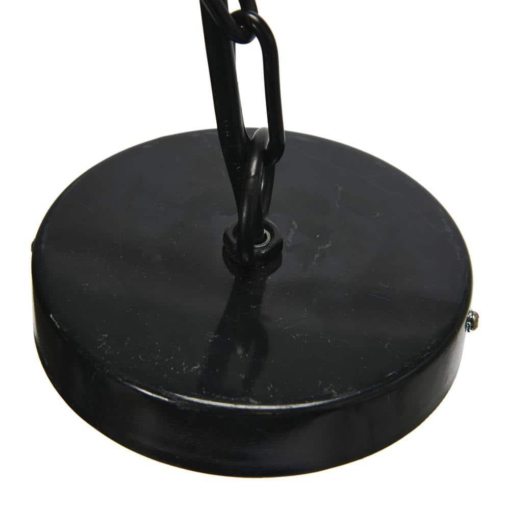 Storied Home 20"x19" Capiz Honeycomb Globe Pendant Light: ETL Listed, UL Certified, Metal Body