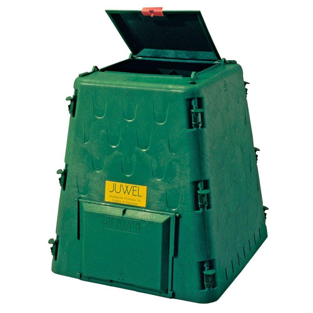 Juwel AeroQuick 77 Gallons Plastic Outdoor Stationary Composter with Latching Lid