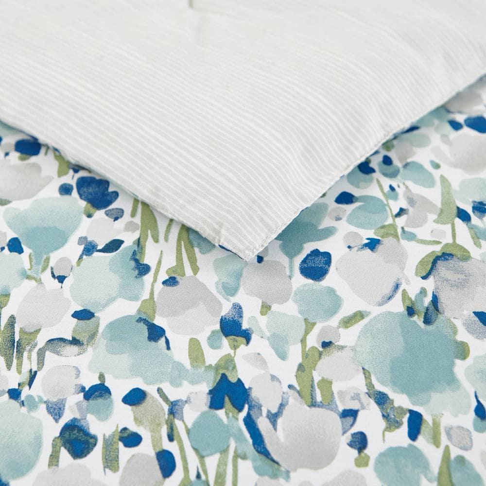 Poppy & Fritz Standard Cotton Reversible Duvet Cover Set