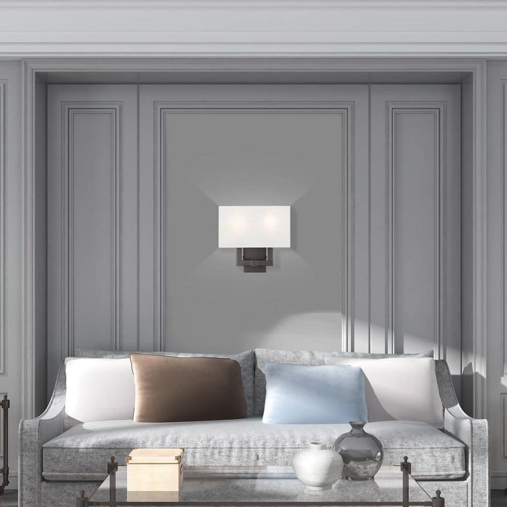 Livex Lighting Meridian 2 - Light Wall Light in  English Bronze