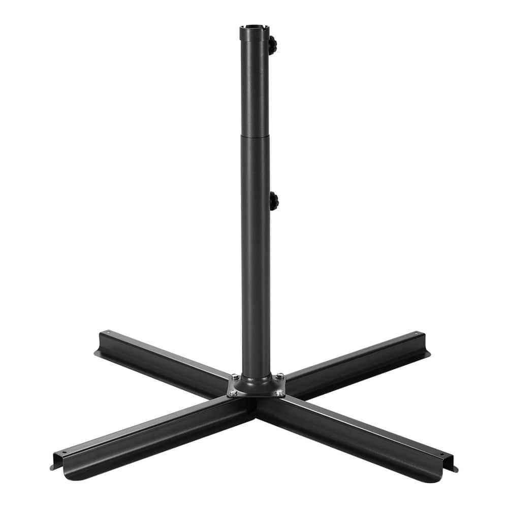 Westin Outdoor Heavy Duty Patio Umbrella Cross Brace Stand, Black