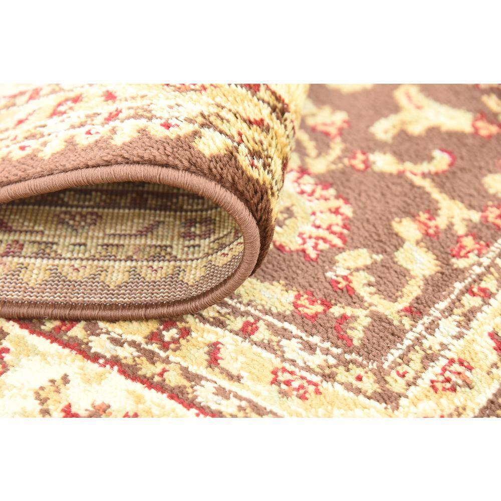 Unique Loom Voyage Collection Area Rug - St. Louis (4' 1" x 6' 1" Rectangle Brown/Green)