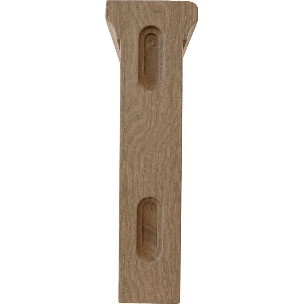 Ekena Millwork Gomez 8'' H x 2.5'' W x 6'' D Wood Bracket / Corbel