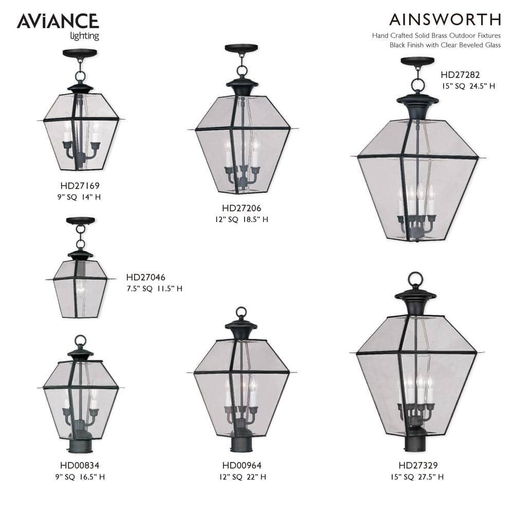 Livex Lighting Westover 2 - Light Pendant in  Black