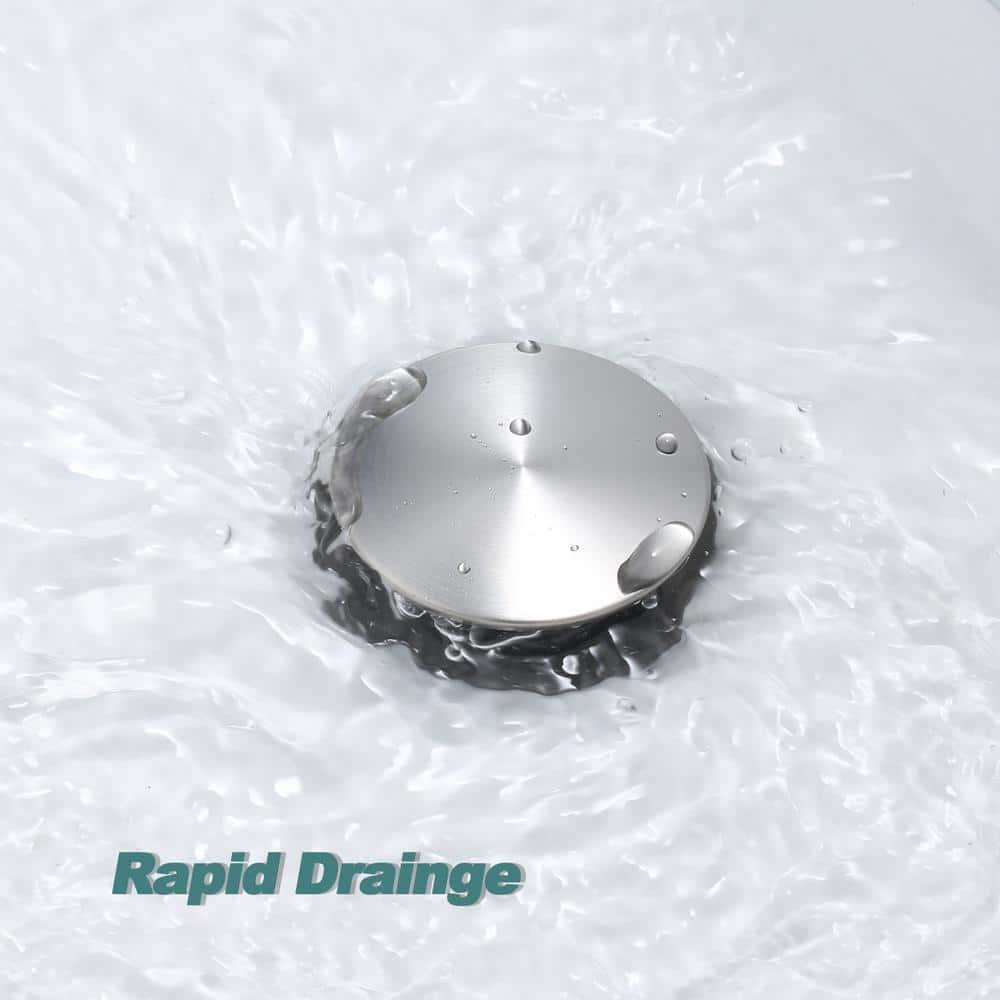 Pop-Up Bathroom Sink Drain with Overflow( 2Pack)