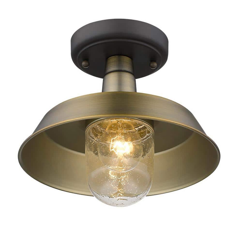 Acclaim Lighting Burry 1 - Light Pendant in  Antique Brass