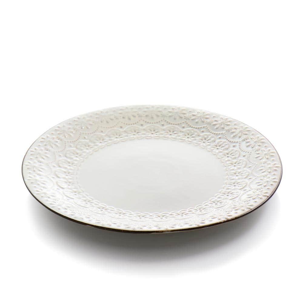 Elama 16 Piece Stoneware Dinnerware Set - Service for 4