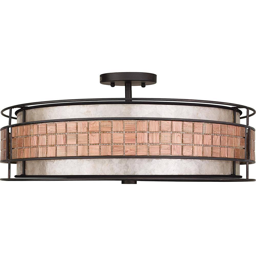 Quoizel Lighting Laguna 4 - Light Pendant in  Renaissance Copper