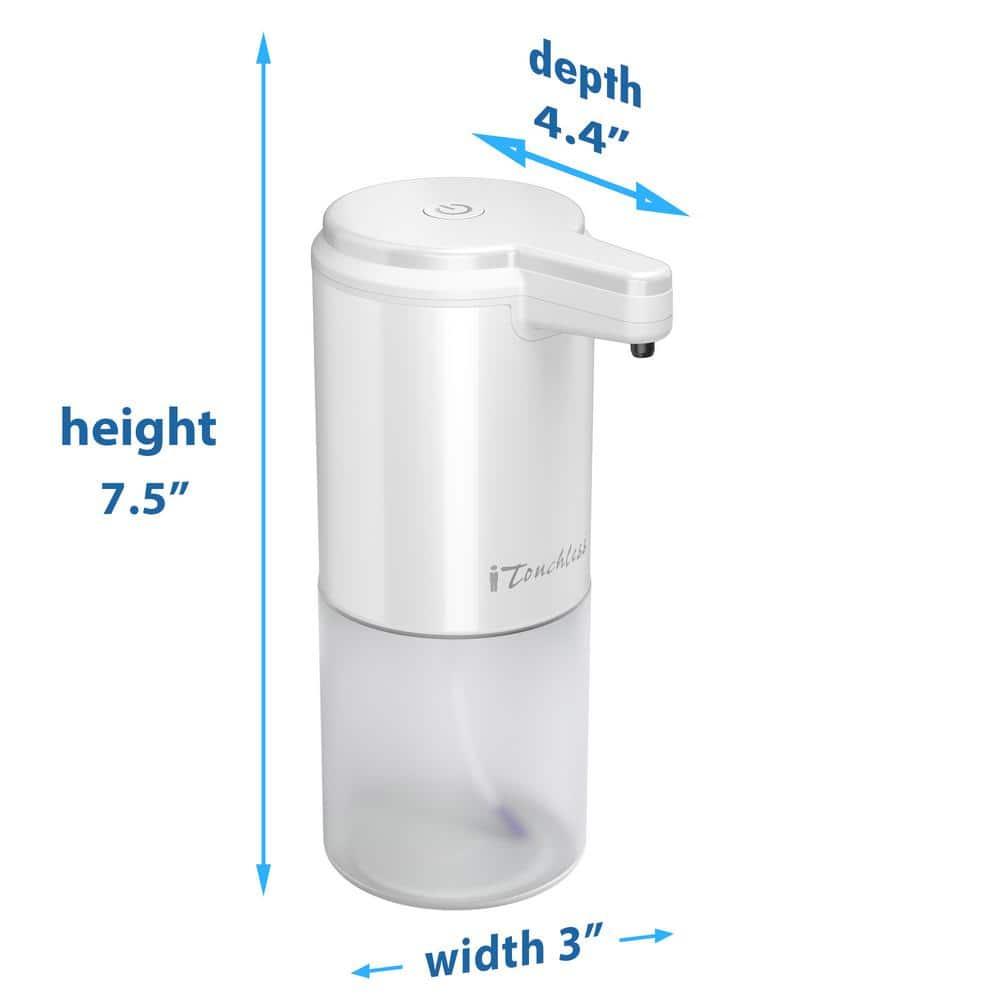 iTouchless Automatic Stainless Steel Foaming Soap Dispenser