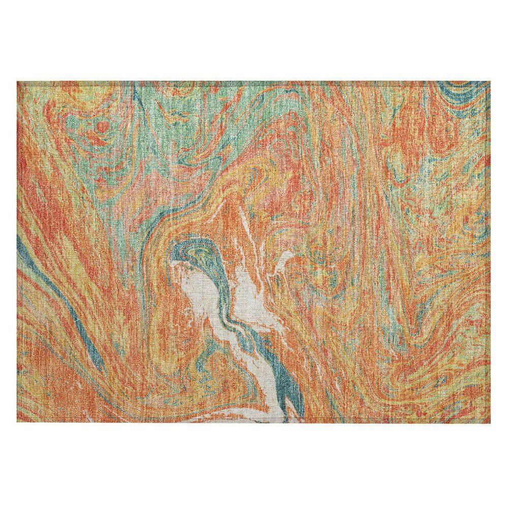 Machine Washable Indoor/Outdoor Chayden ACN1061 1'8" x 2'6" Rug