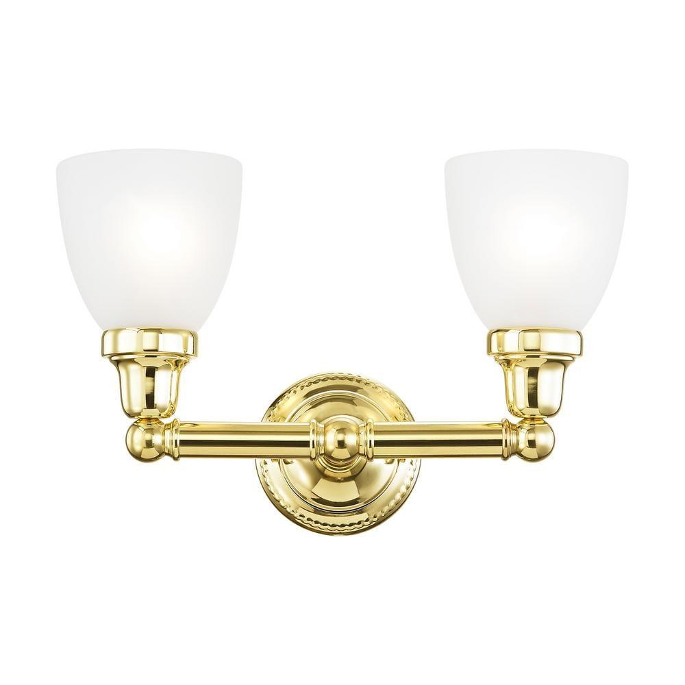 Livex Lighting Classic 2 - Light Vanity in  Polished Brass