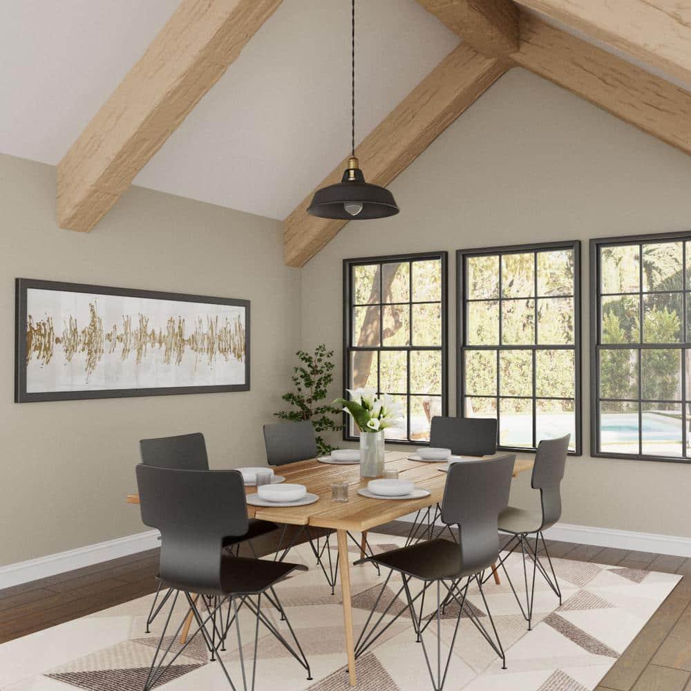 Ekena Millwork Salvaged Timber HeritageTimber Faux Wood 3-Sided Ceiling Beam (U-Beam)
