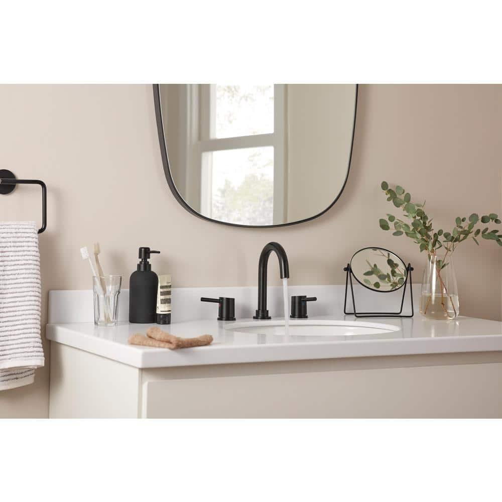 Precept Widespread 2-handle Bathroom Faucet with Drain Assembly