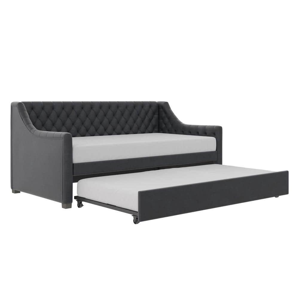 Monarch Hill Ambrosia Upholstered Daybed with Trundle