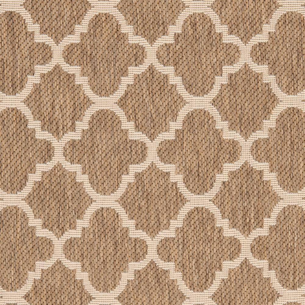 Courtyard CY6918 Power Loomed Indoor/Outdoor Accent Rug - Brown/Bone - 2'x3'7" - Safavieh.