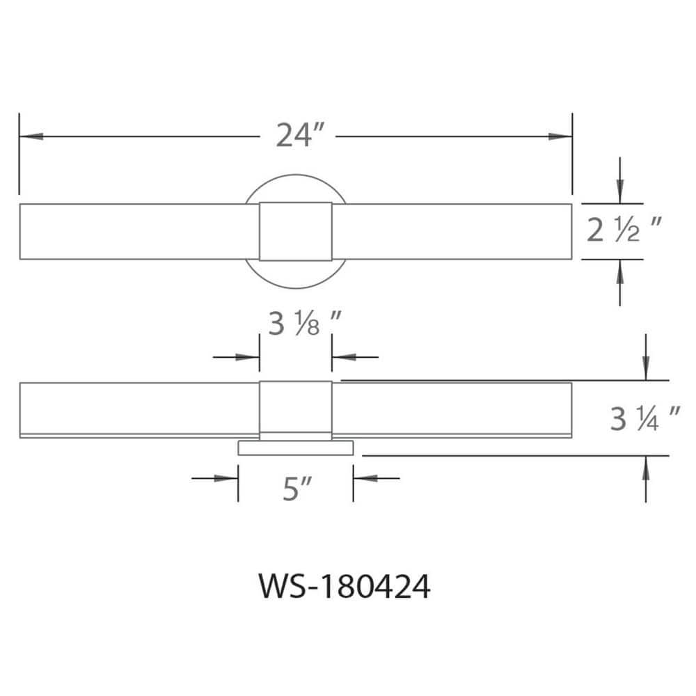 Dimmable LED Vanity Light