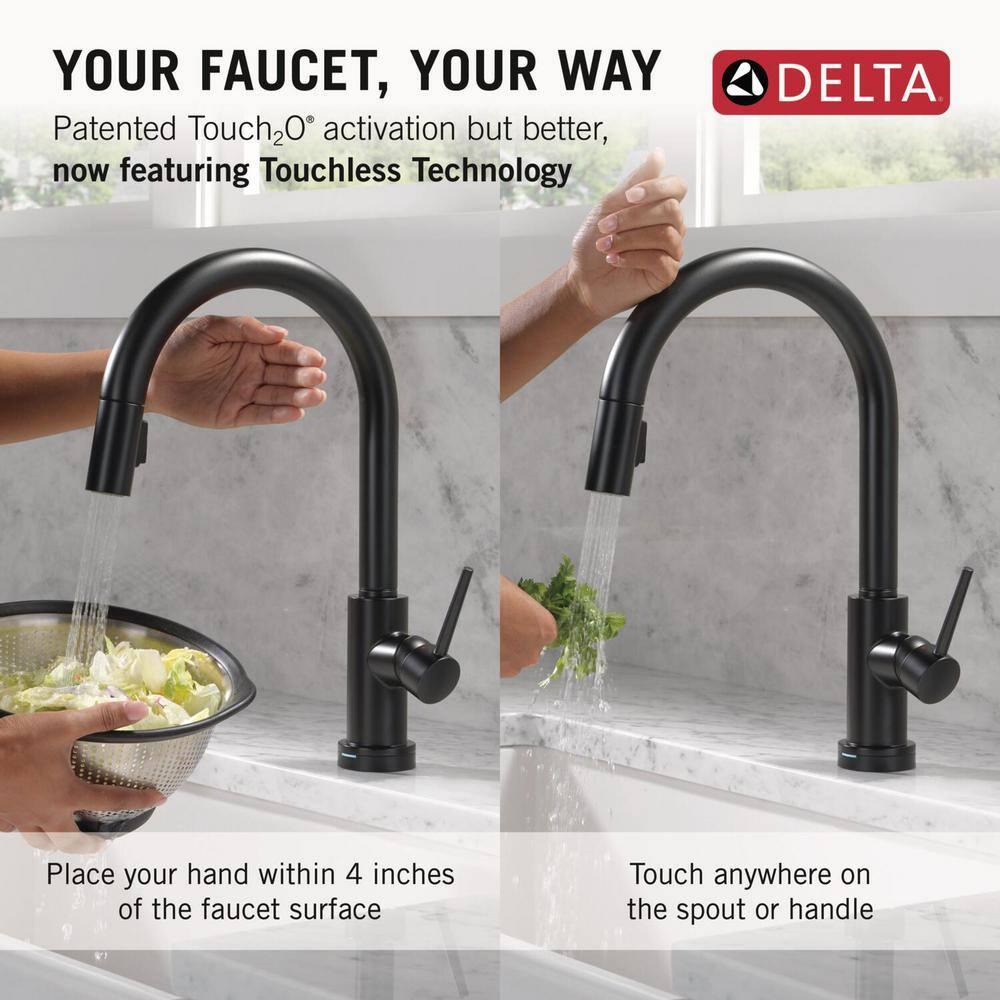 Trinsic Touch2O Kitchen Sink Faucet with Touchless Technology