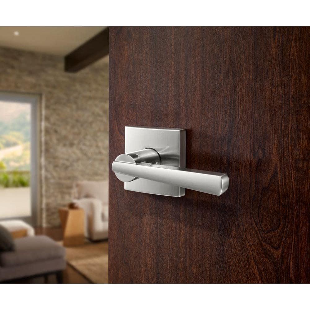 Spyglass Single Dummy Door Lever with Square Rose