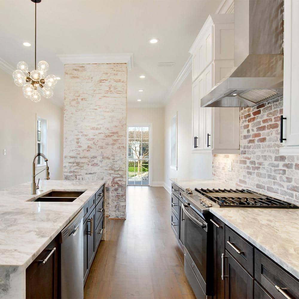 ZLINE ZLINE 36 in. Designer Series Satin Stainless Steel Convertible Vent Wall Mount Range Hood 8KBS-36