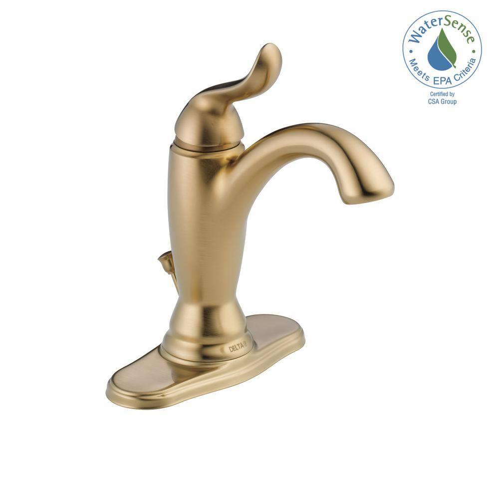 Linden™ Single Hole Bathroom Faucet with Drain Assembly and DIAMOND™ Seal Technology