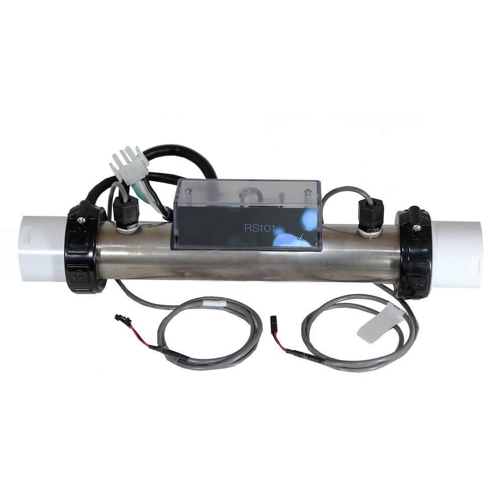 AquaRest Discover AR300 Premium 2-Person 20-Jet Oval Plug & Play Hot Tub with Ozonator, LED Waterfall and Stainless Steel Heater