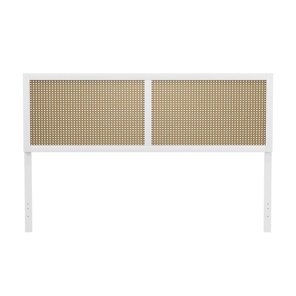 Serena Wood and Cane Panel Headboard - Hillsdale Furniture