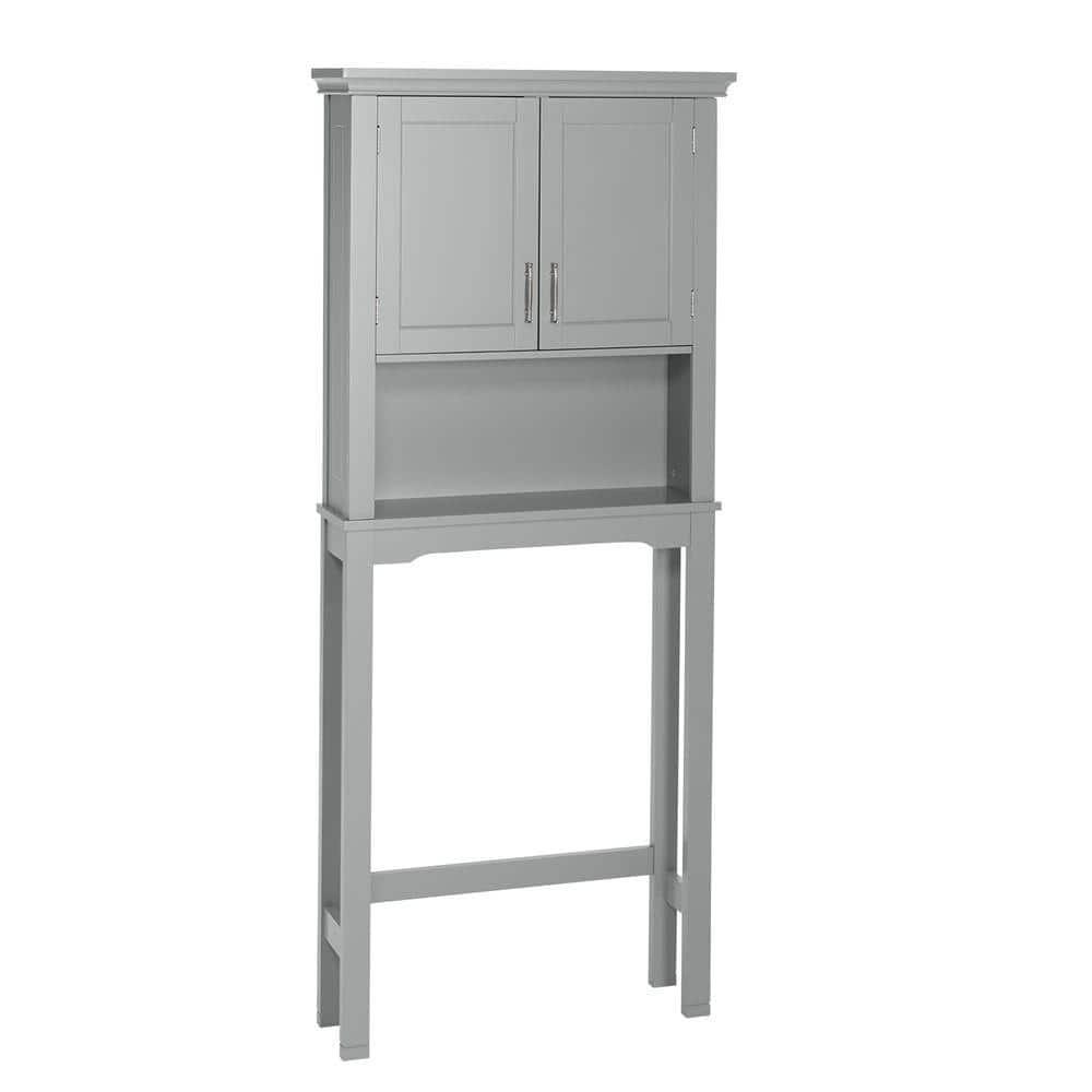 RiverRidge Somerset Over the Toilet Bathroom Spacesaver Wall Medicine Storage Cabinet with Adjustable Shelf