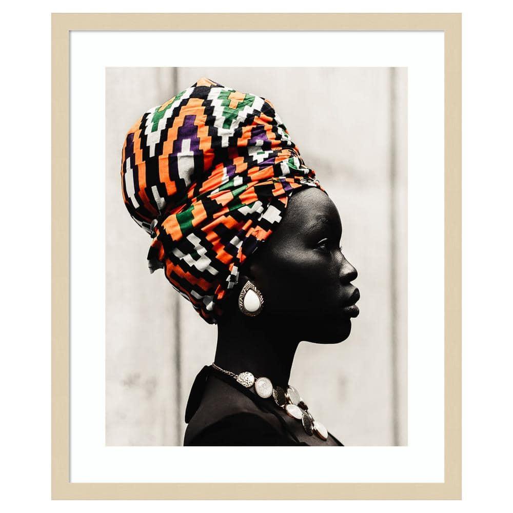 Amanti Art 21"x25" Black is Style by Oladimeji Odunsi Wood Framed Wall Art Print