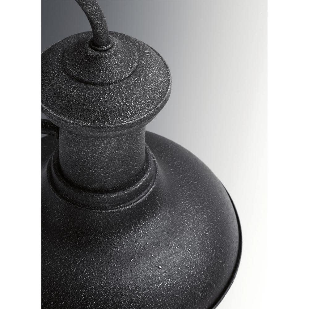 Progress Lighting Brookside 1-Light Gilded Iron Ceramic Wall Lantern