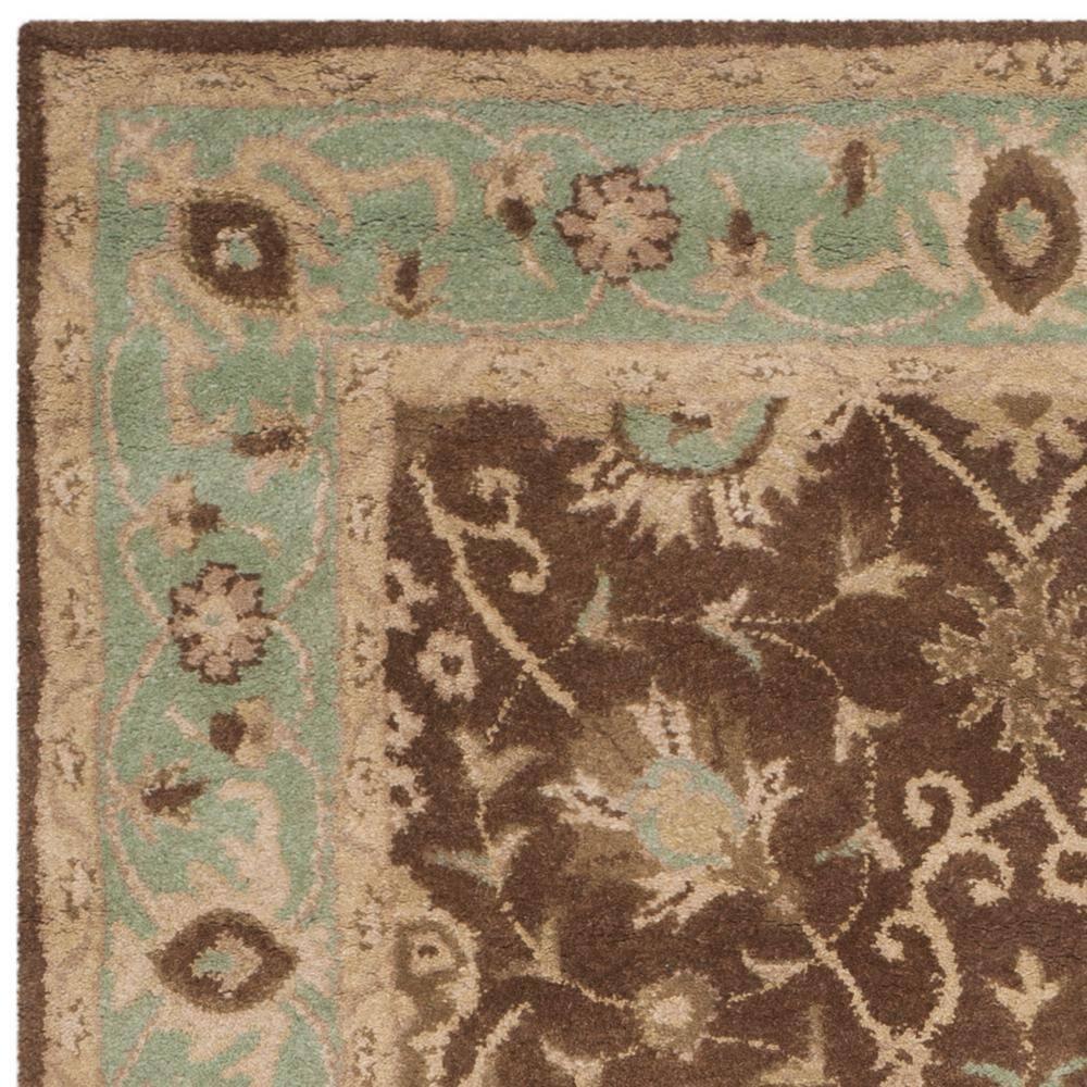 Antiquity AT21 Hand Tufted Indoor Area Rug - Brown/Green - 6'x9' - Safavieh