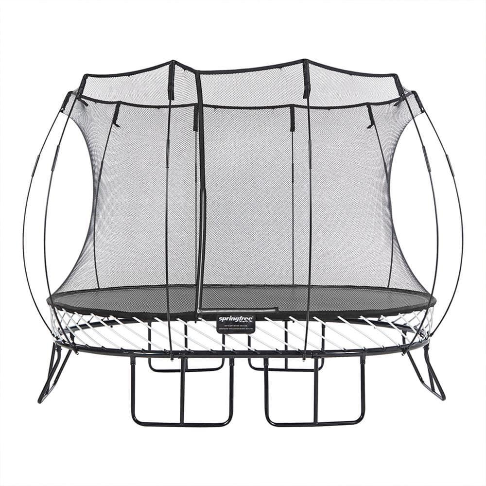 SpringfreeTrampoline Springfree Trampoline Kids Outdoor Medium Oval 8 x 11' Trampoline with Enclosure