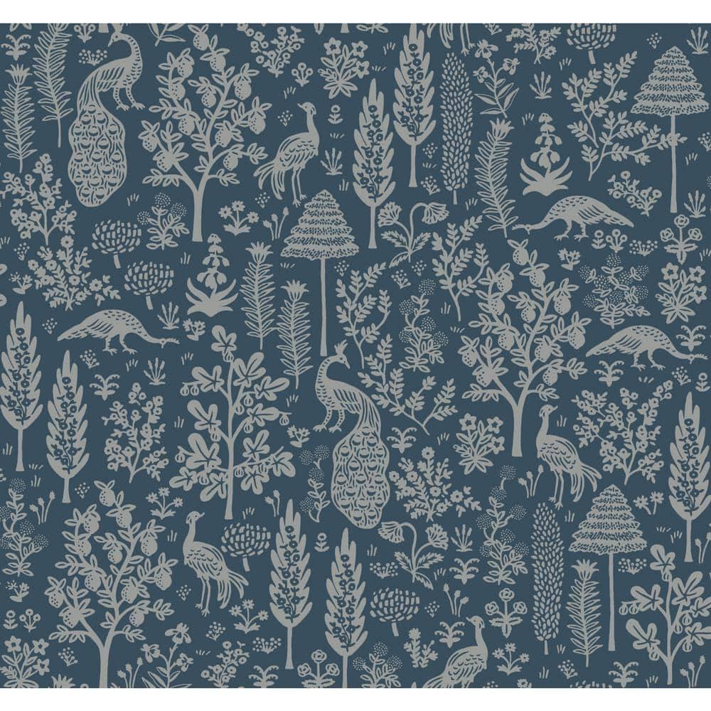 Menagerie Toile 27" L x 27" W Smooth Wallpaper Roll
