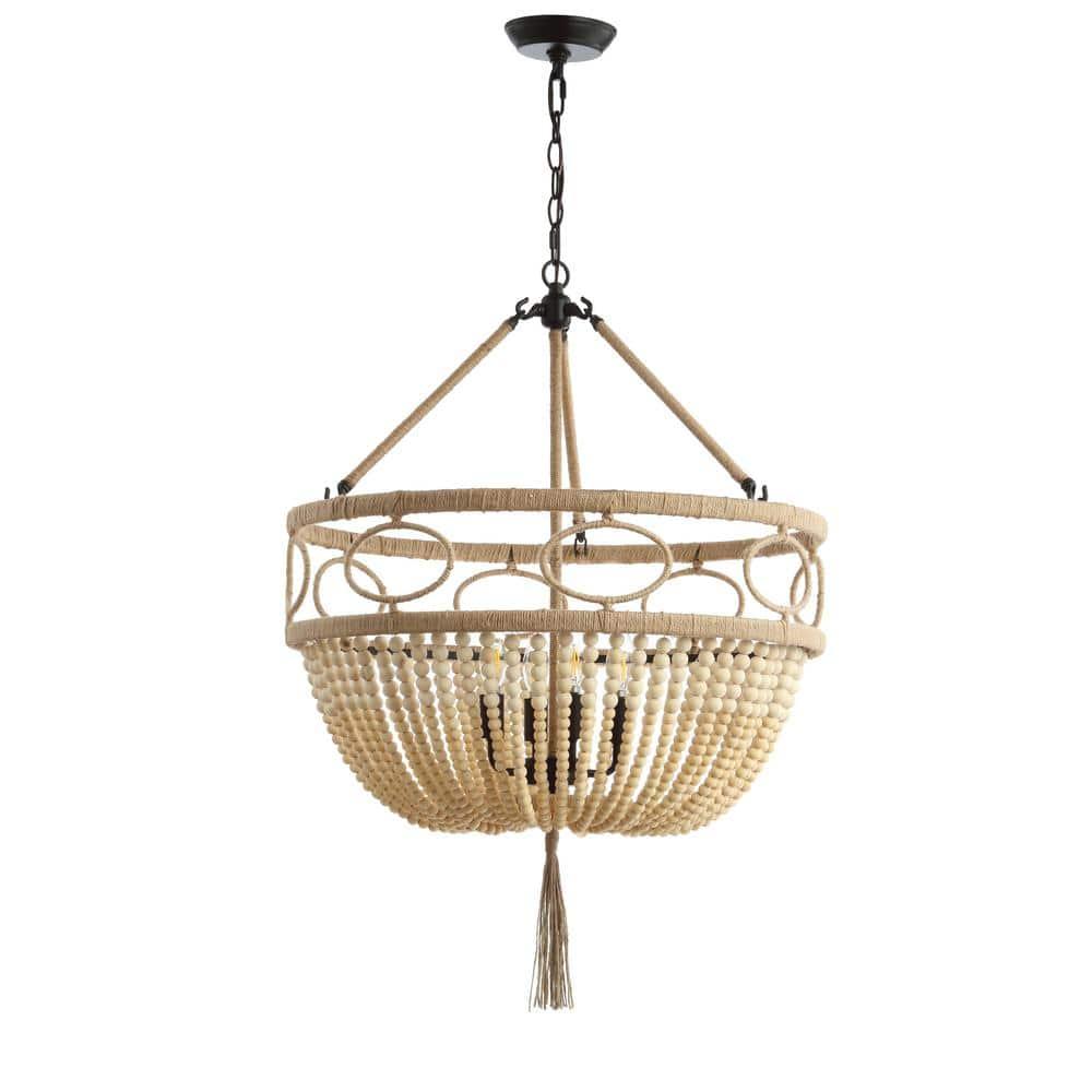 Sadie 4 Light Metal Dimmable Empire Chandelier