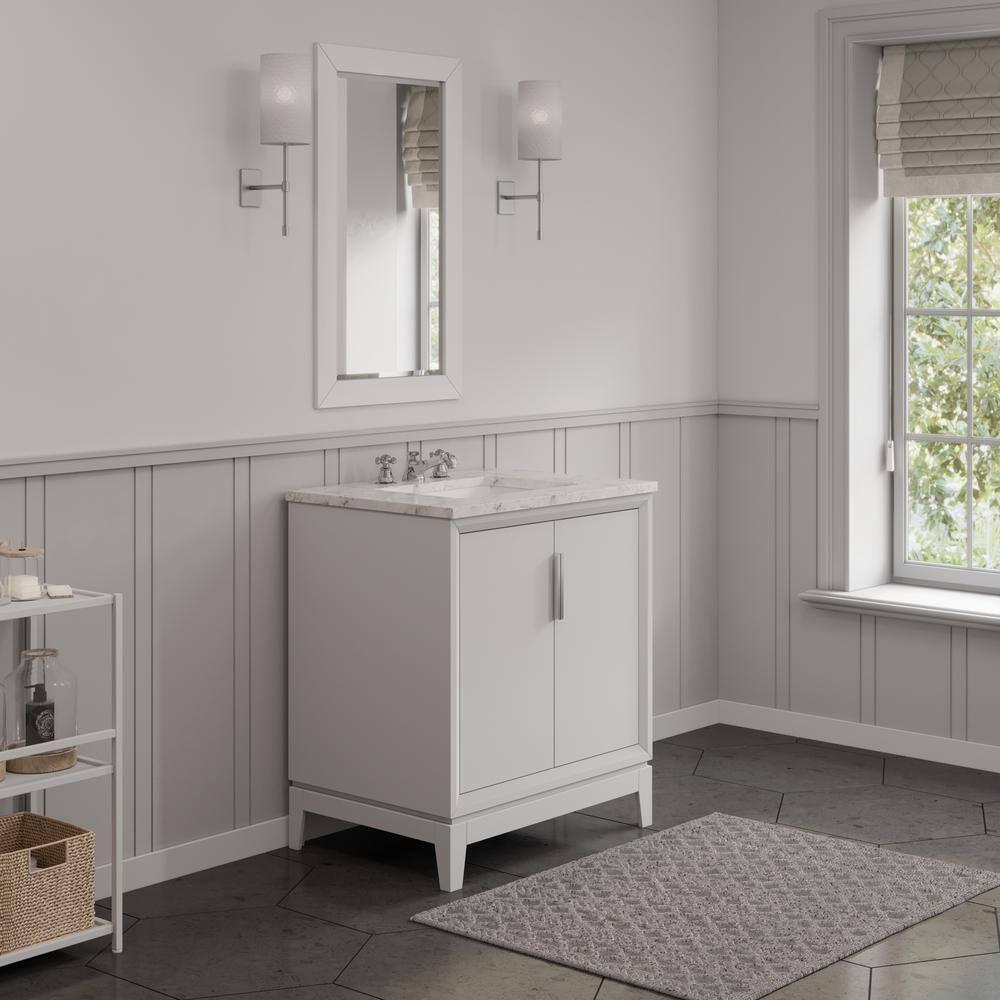 Elizabeth 30" Single Bathroom Vanity Set with Mirror