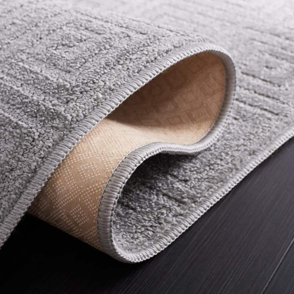 Pattern and Solid PNS412 Power Loomed Area Rug - Grey - 9'x13' - Safavieh.