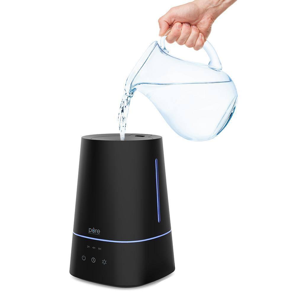 Pure Enrichment Pure Enrichment Hume 3.7 Gallons Cool Mist Ultrasonic Tabletop Humidifier for 300 Cubic Feet