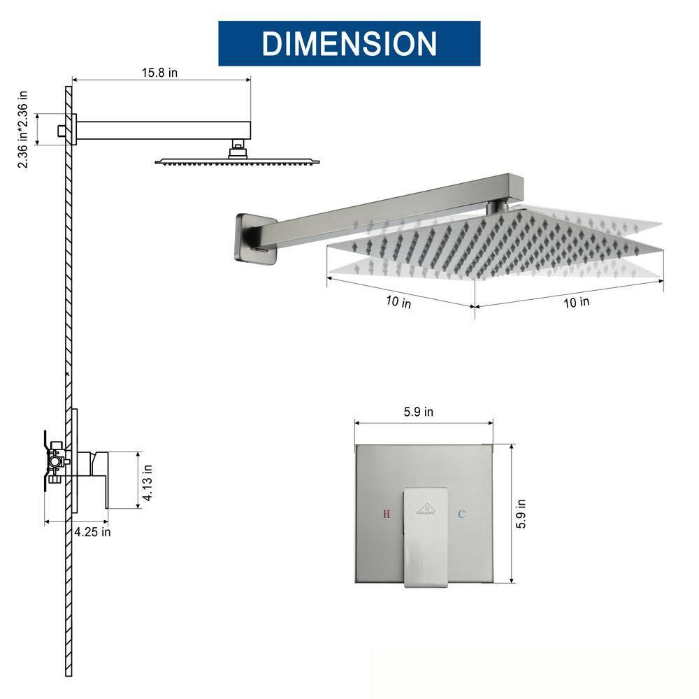 All-In-One Kit with Rough in-Valve